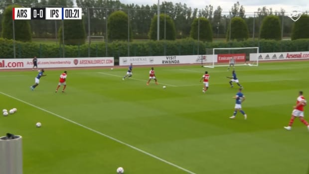 Nketiah scores hat-trick in first game of 2022-23 pre-season